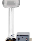 Van De Graaff Generator Motor Driven 120 To 240V 50 To 60Hz includes assembled base with DC motor and discharge wand