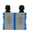 Clamp-On Portable Ultrasonic Flow Meter With 2 TM-1 Transducers, Digital Liquid Flow Sensor side view DN32 To DN6000mm, rugged