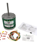 Replacement X13 Furnace Blower Motor One Third HP 208 to 230V Universal Reversible Rotation with wiring and instructions