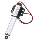 Heavy Duty Linear Actuator With 50 Mm Stroke Whisper Quiet Electric Motor For Automotive Upgrades Durable aluminum housing with wires.