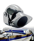 Marine Magnetic Door Stopper Catch 2 Inch Pivoting Door And Window Holder Set In 316 Stainless Steel, Heavy Duty Boat Door Stop With 8 Pound Magnetic Hold, Keeps Doors Locked Down And Walls Safe installed on a boat
