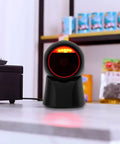 1D 2D Barcode Scanner Desktop USB Wired Hands Free QR Scanner Omnidirectional Bar Code Reader For POS PC