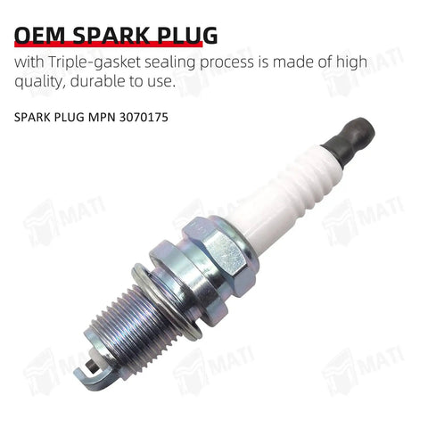 OEM spark plug for ignition coil and spark plug CDI for Polaris Sportsman 500 Big Boss 500 Ranger 500 ATV UTV part 3070175