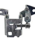 Heavy Duty Left Side Door Hinge Built Tough For Slick Swing And Rock Solid Durability Perfect Swap For Dodge Caliber Jeep Compass Patriot 2007 To 2017 Car Models visible from the front with spring mechanism.