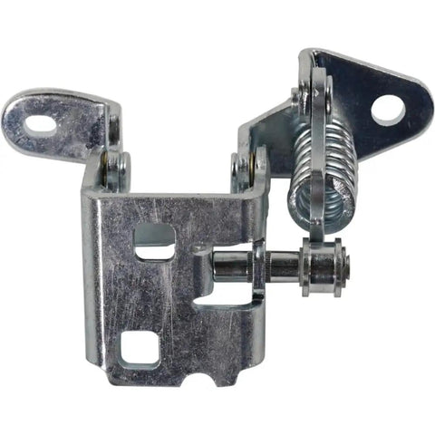 Heavy Duty Left Side Door Hinge Built Tough For Slick Swing And Rock Solid Durability Perfect Swap For Dodge Caliber Jeep Compass Patriot 2007 To 2017 Car Models visible from the front with spring mechanism.