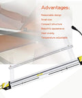 Solid Water Cooled Acrylic Bender For Plastic Sheets with adjustable temperature and compact design for sign crafting.
