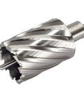 Premium HSS Annular Cutter With Weldon Shank Fits Magnetic Drills And Mill Machines Delivers smooth piercing for 1.75 inch holes.