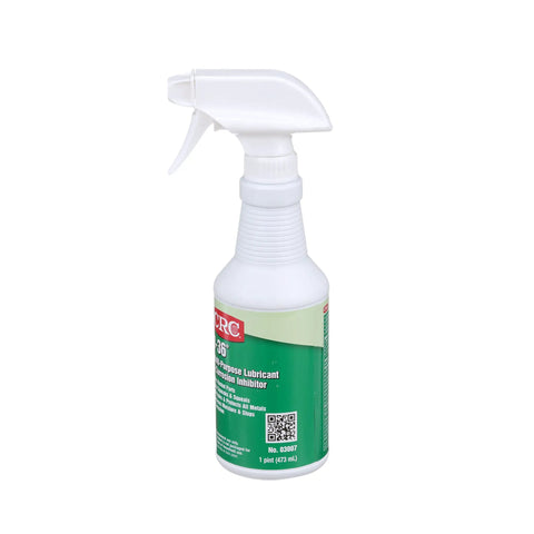 Front view of Heavy Duty Multi Purpose Lubricant And Corrosion Inhibitor Spray 16 Oz Bottle with trigger nozzle