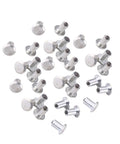 100 Count Ultra Heavy Duty 9mm Tungsten Steel Tire Stud Screws For Cars ATVs SUVs showing steel studs with low-profile heads.