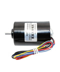 Heavy Duty Brushless Dc Motor 42mm Compact High Speed Upgrade For Industrial Fans Pumps And Conveyors side view with colored wires