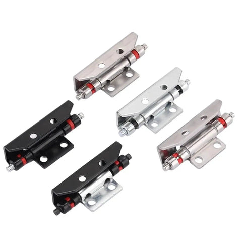 Heavy Duty Cabinet Door Hinges In 304 Stainless Steel For Reliable Switchgear Setup And Quick DIY Swaps, set of five.