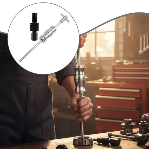 Pro Choice Blind Hole Bearing Puller Extractor Kit Removal Tool For Auto Car Repair Fits Sizes From 20mm To 24mm Solid Grip Works Great On Bushings And Gears Easy Setup Ensures You Get It Done Fast And Simple For Real Pros Who Want Quick Results Fast. blind hole bearing puller in use, alloy steel collet for bushings