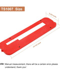 Dado Insert Table Saw Stand Replacement Plate For 4000 Series Table Saws Mfr No 4100 And GTS1031 TS1007 with size dimensions.