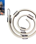 6920 Brake Lathe Silencer Band For Ventilated Rotor, Heavy Duty Rubber And Metal Load Bearing Block on display