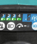 Close-up of four-speed power settings on Cordless Half-Inch Impact Wrench With Detent Anvil, 18V LXT Brushless Motor