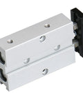 10mm Bore 20mm Stroke Double Rod Pneumatic Air Cylinder Workhorse Double Acting Aluminum Body For Industrial Automation