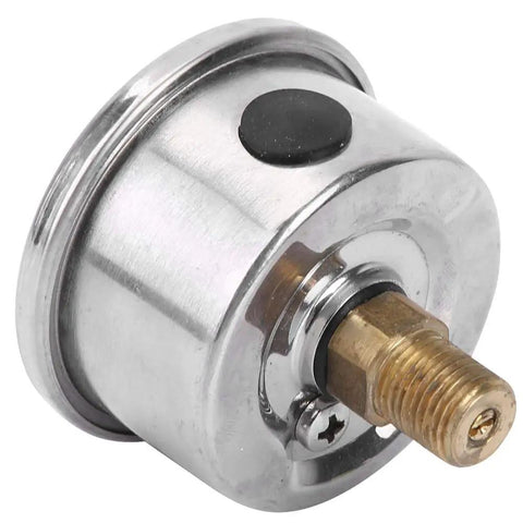 Side view of Go To Pool Filter Pressure Gauge For Diving Equipment, 0 To 6000 PSI 0 To 40 MPa Manometer with brass fitting