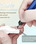 Hardcore Model Scribing Chisel Featuring Fire Sharp Tungsten Steel 0.15mm Blade engraving fine lines on plastic