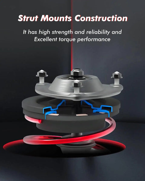 Upgrade Your Daily Driver With This Beefy Strut Mount And Bearing Replacement For 2011 To 2013 Ford Explorer And 2013 Interceptor Slick Front Suspension Kit