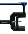 Pro Grade Ball And Radius Turning Tool For Smooth Curves And Spherical Shapes On Bench Top Lathes Works With Brass Aluminum Steel Wood And Plastic One Quarter Inch Center Height front view