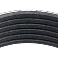 Close-up of Six Rib 45 Inch Serpentine Belt Replacement For Audi 2021 2024 A4 A5 A6 A7 Q5 And Ford 1983 2019 3 5L V6