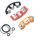 Die set for Hydraulic AC Hose Crimper Kit With 7 Die Set Manual Handheld Tool For Auto AC Line Repair Includes 6 8 10 12 Size Dies