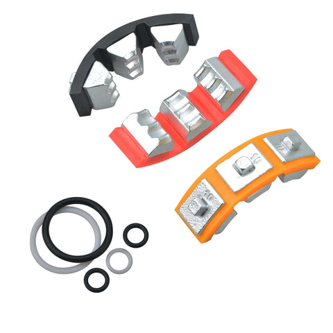 Die set for Hydraulic AC Hose Crimper Kit With 7 Die Set Manual Handheld Tool For Auto AC Line Repair Includes 6 8 10 12 Size Dies