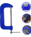 Heavy Duty 4 Inch G Clamp For Woodworking Quick Release Thickened C Clamp Universal Desk And Tabletop Clamp For Workshop Carpentry And DIY Projects For Home Shop Use