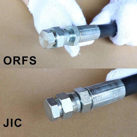 Hydraulic JIC 37 Degree And ORFS Flat Face Cap And Plug Kit For Hose And Tubing Includes 144 Piece Assortment