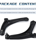 Dodge Caliber Front Lower Control Arm With Ball Joint For 2007-2012 Jeep Compass Patriot 2007-2017 Front Suspension Kit