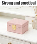 6 Piece Gold Tone Zinc Alloy Toggle Catch Latches For Wooden Boxes Storage And Jewelry Cases Heavy Duty Surface Mount Hardware Solutions on pink box
