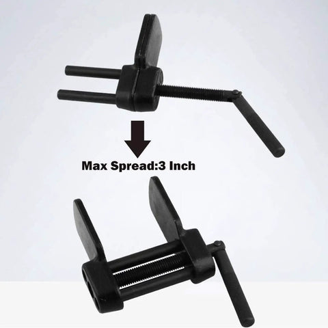 Heavy Duty Brake Caliper Press Tool For Cars And Motorcycles Disc Brake Pad Spreader Piston Compressor with max spread 3 inch