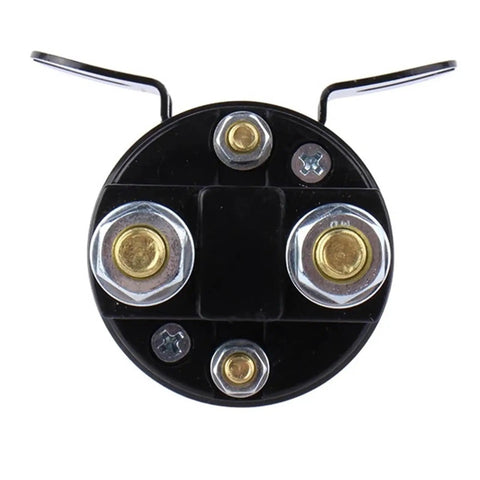 Heavy Hitter DC Contactor Normally Open Switch 100A 200A 300A High Amp Electrical Relay For Electric Trucks And Engineering Machinery Garage Grade Quality, top view showing terminal connections.