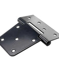 3.5 Inch Shed Hinges Square Barn Door Hinges Heavy Duty Gate Hinges Black Six Pack With Screws Included Durable Iron Construction