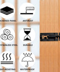 Built Like A Tank Heavy Duty Slide Barrel Bolt 3 Inch Stainless Steel Latch For Door Security Rust Resistant Sliding Lock For Fence Gate Or Shed Reliable Protection Black 12Pcs showcases durability and 304 stainless steel features.