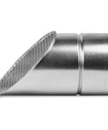 4 Inch Heavy Duty Workhorse Galvanized Steel Duct End Cap With Mesh Round Outdoor Air Exhaust Vent Cover Bird Guard Vent Cover Angled 45 Degree
