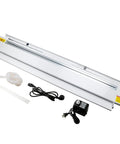 Heavy Duty Portable Acrylic Heat Bending Machine For Plastic Sheet Shaping With Adjustable Angle And Precise Temperature Setup Includes Steel Ruler And Cooling Pump