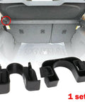Beefy Rear Shelf Clip For Car Trunk Fastener ABS Bracket With Easy Installation shown in car trunk, 1 set