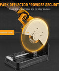 14 Inch Metal Cutting Chop Saw With 2100W Copper Motor, Heavy Duty Electric Cut Off Machine With Blade and Protective Cover