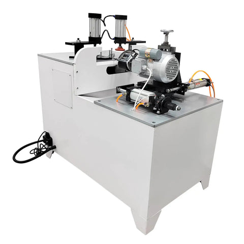 No Fuss 45 Degree Corner Cutting And Punching Combo For Woodworking Shops, heavy duty drill press with 1.5kW engine.
