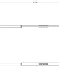 Blueprint of Sturdy Steel Tine Leaf Rake With Hardwood and Steel Handle for Lawns and Dethatching 22 Tines 21.6 Inch Head Black