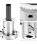 SFU1605 Ball Screw Kit With Ball Nut For RM1605 Conversion showing GCr15 bearing steel and mounting details