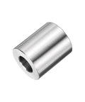 Rock Solid 304 Stainless Steel Spacers Set Of Two Hella Tough Heavy Duty Precision Bushings For M12 Screws, smooth finish.