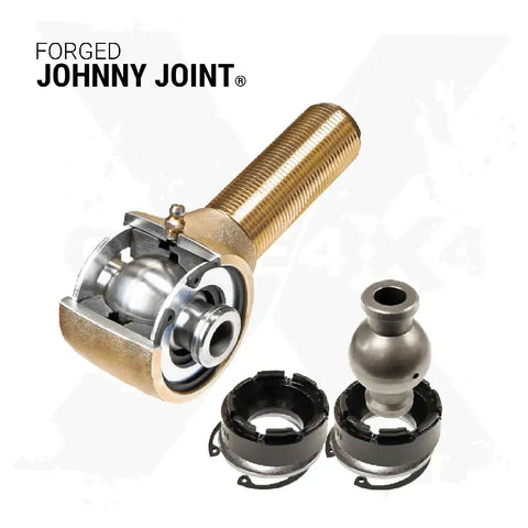Beefed-Up 4X4 Camp Series Rear Adjustable Control Arm And Track Bar Kit Toyota 4Runner 03-24 Johnny Joint close-up