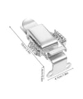 304 Stainless Steel Spring Loaded Right Angle Hasps Toggle Latch Kit for Tool Box Hood Locking Beefy Heavy Duty Snap Clasp