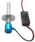 RC Glow Plug Starter Igniter For Nitro One Eighth One Tenth Scale Cars Buggies Trucks Boats Blue Upgraded Version