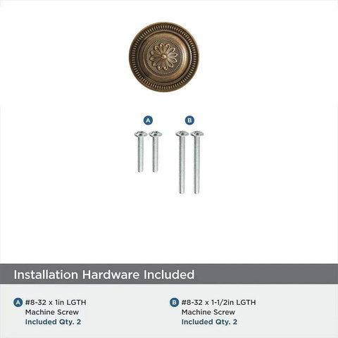Old School Antique Brass Cabinet Knobs With Backplates 2.5 Inch 10 Pack Vintage Drawer Knobs for Cabinets Closets Dressers