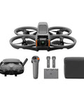 Avata 2 Fly More Combo With 3 Batteries FPV Drone With 4K Camera For Grown Ups Immersive FPV Thrill Ride One Push Acrobatics Built In Propeller Guard 155 Degree Field Of View FAA Remote ID Compliant