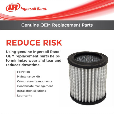 Air Filter 70243399 For SS3 Reciprocating Air Compressor Replacement Part Brown Color Keeps Gunk Out And Protects Your System