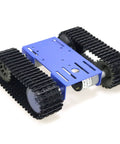 DIY Tracked Robot Chassis Kit For Arduino Raspberry Pi Microbit And Python STEAM Projects With 2 Motors Caterpillar Tracks Smart Tank 